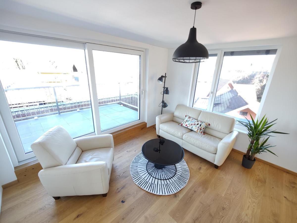 Penthouse Flat Carolina In Salzburg Stadt מראה חיצוני תמונה